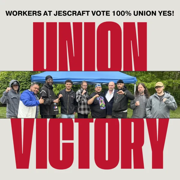 Ironworkers at Jescraft win their union election